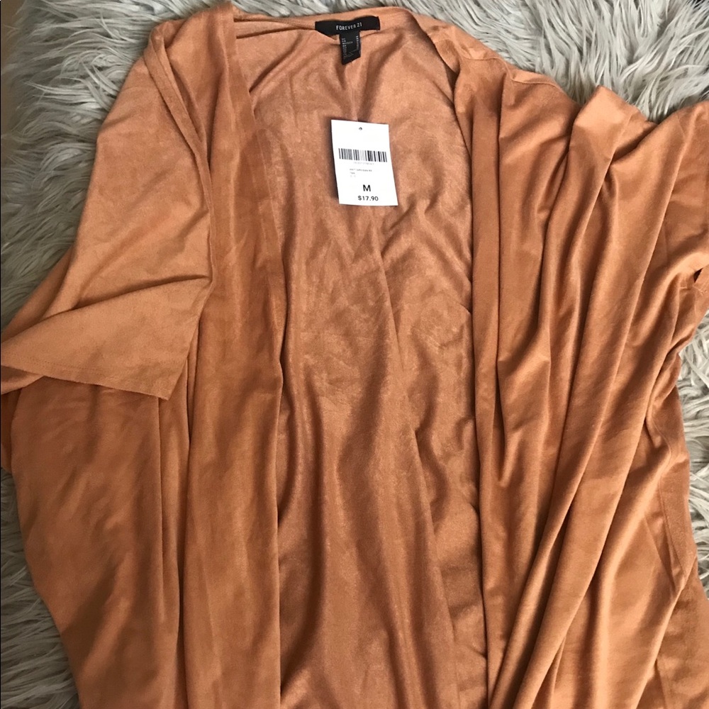 Suede Cardigan / kimono